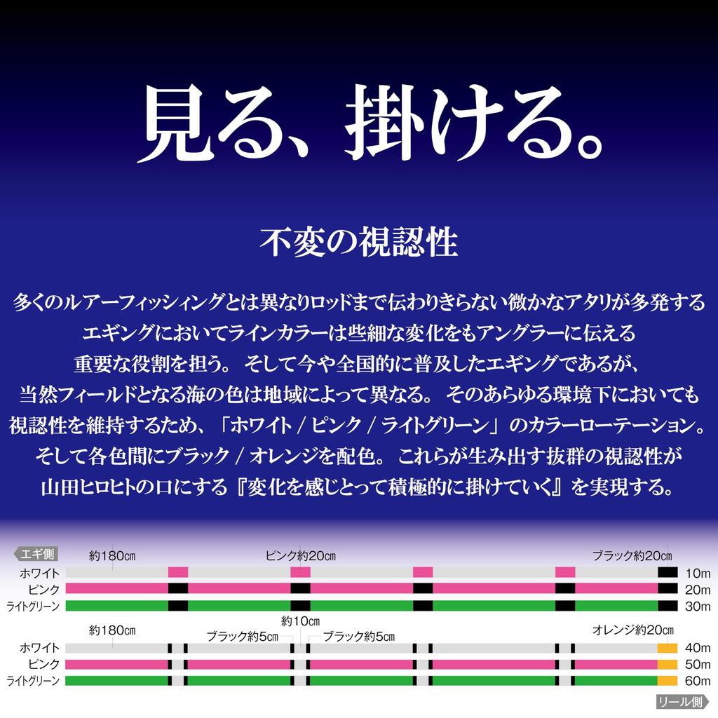SUNLINE Saltimate PE Egi ULT HS4 PE Line 240m 4 strands Green 0.4 3.3kg White/Pink/Light