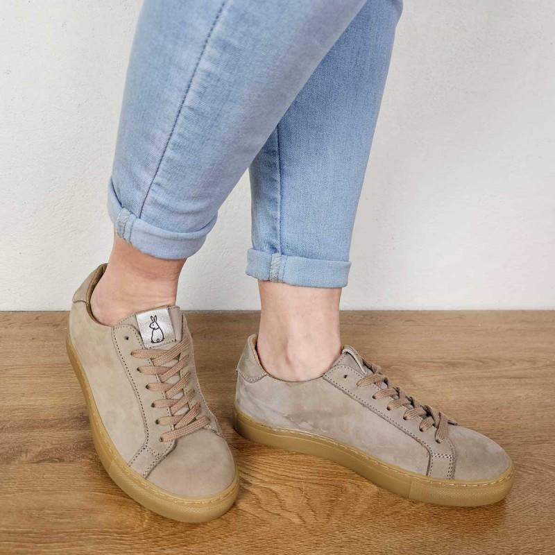 Leder-Sneaker für Damen. Purapiel Purasn 103047