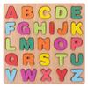 Wooden Puzzle Kids Montessori Toys for Baby 1 2 3 Years Old Alphabet Number Shape Matching Games Children Early Educational Toys