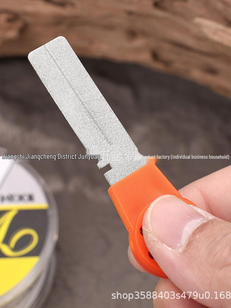 Fishing Gear: Lure Bait, Fish Hooks, and Diamond Hook Sharpener