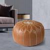 Handwoven Pouf Ottoman for Home Decor