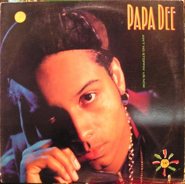 

12-дюймовая пластинка PAPA DEE Aint No Stoppin Us Now New York AD2098 ARISTA 1990 США Рэп Хип-Хоп R&B Б/у