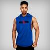 Muscleguys Muscle Guys Brand Mens Gym Stringer  Tank Top Fitness Hoodies Men Sleeveless Shirt Bodybuilding Hooded Sweatshirts Singlets Vest