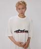 BOUNDARY Goodhorse Oversized Short Sleeve T-Shirt [Ivory]