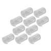 10PCS Beaker Borosilicate Glass Clear Scale Laboratory Beaker for Academic Industrial Experiment 10ml