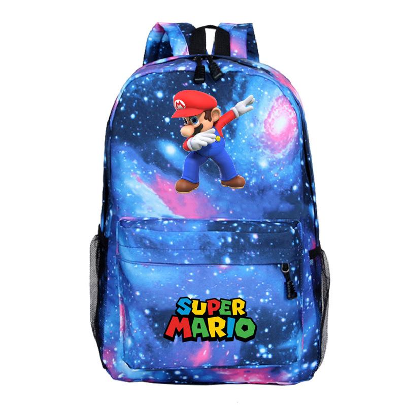 Peripheral Backpack Animation Cartoon Game Schoolbag Creative Pattern Heat Transfer Backpack
