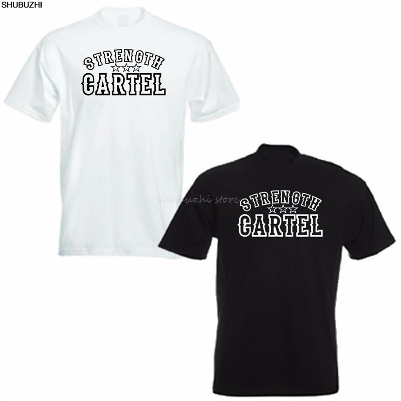 STRENGTH CARTEL T-SHIRT HEAVY HITTERS BIG BOI PITBULL uomo maglietta nera moda estiva top t-shirt sbz4176