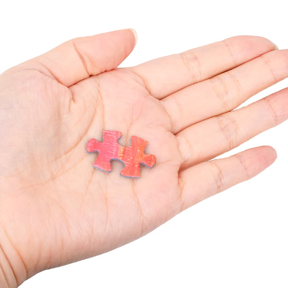 DJECO Gallery Puzzle Rainbow Tiger Jigsaw Puzzle, 1000 Pieces, for Kids Ages 9 and Up, Elementary School Students, Educational Toy, Stylish, Nordic