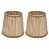 2PCS Clip On Design Lampshade 5.5 Inch Height Chandelier Lamp Shades Modern Lamp Cover  Chandelier