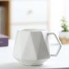 Geometric Diamond Rhombus Ceramic Couple Mug