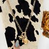 Accessories Boots Cowboy Hat Necklace, Personalized Versatile Hip Hop Horse Western Style Necklace