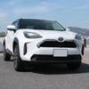 For Toyota yaris Cross   ABS balck Car Front Bumper Grille Grills Strip Trims Cover front mesh Trim Exterior Accessories