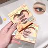 Dense Adhesive False Eyelashes Makeup False Eyelash Clusters Glue Free Fake Lashes Women/Girls