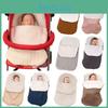 Knit Newborn Baby Swaddle Stroller Wrap Blanket Warm Infant Pram Bag Sleeping