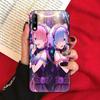 ReZERO Ram Rem Phone Case For Huawei Honor 10 Lite 9 20 7A 9X 30 50 60 70 Pro Plus Soft Silicone Cover