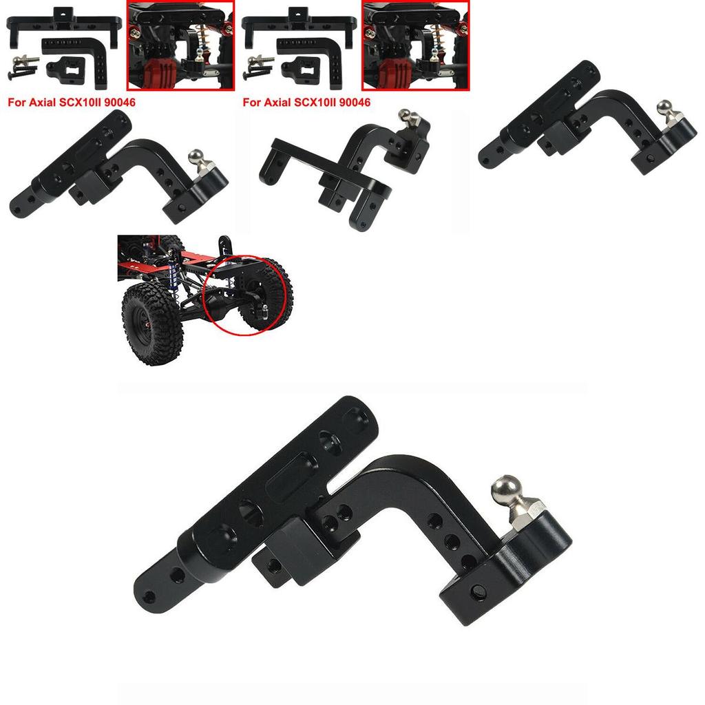 High Quality 1/10 Rc Crawler Adjustable Cnc Tow Trailer Drop Hitch For Axial Scx10 Ii Ax90046