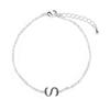 Bracelet Luxenter finition argent - Alphabet