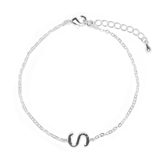 Bracelet Luxenter finition argent - Alphabet
