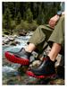 Men's & Women's Non-Slip Waterproof Short Rain Boots with Cotton Lining for Outdoor Use