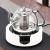 Induction Cooker Heat Resistant Glass Teapot Electromagnetic Furnace Multifunctional Filter pot Gas Stove Kettle Tea set