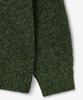 BLOND9 Soft Wool Boucle Round Knit_Green