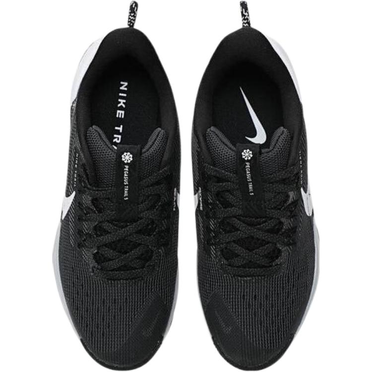 Nike Pegasus Trail 5 GS Černá Antracitová Bílá Dětské Tenisky Vlčí šedá FV5638-003