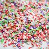 Christmas Polymer Clay Fruit Slices for DIY Nail Art and Crafts.