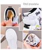 Autumn/Winter 2025 Girls' Cute Rabbit Toddler Sports Shoes - Soft Sole, Versatile, White