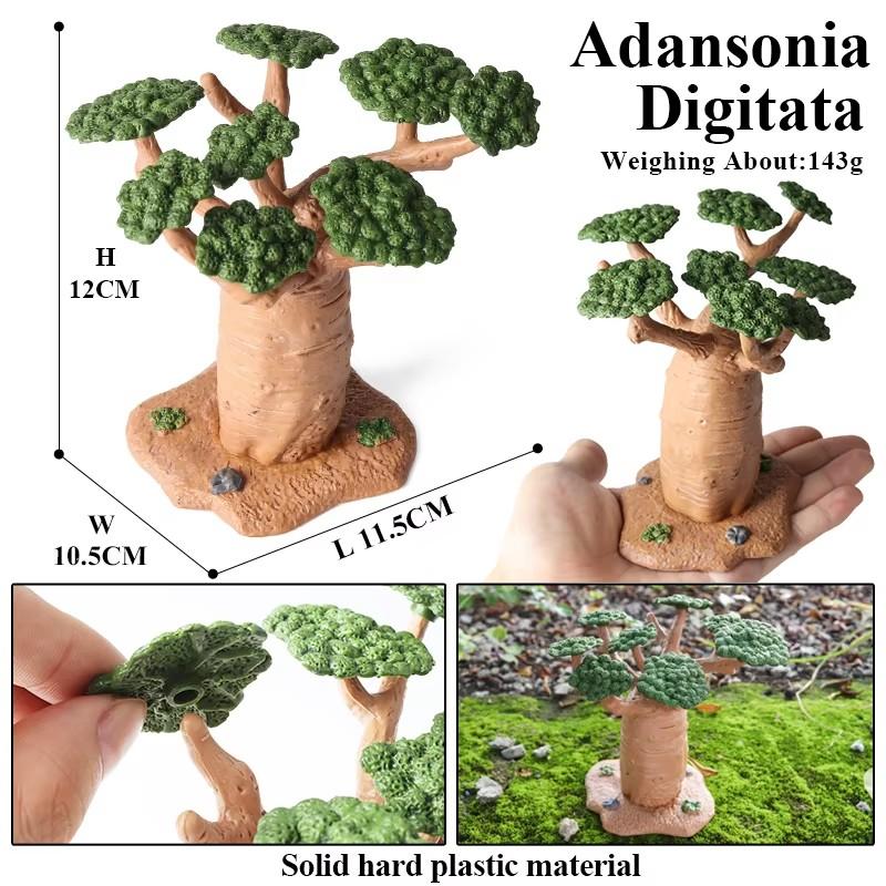 Oenux Wild Desert Camel Simulation Animal Kameel Camel Cactus Model Action Figures Solid PVC Figurines Educational Kids Toy Gift