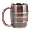Stainless Steel Beer Mug Double Layer Insulation Multipurpose Safe Ergonomic Milk Tea Mug for Home