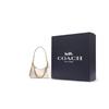 Coach Juliet 25 Logo Chiusura a Zip Borsa a Spalla in Pelle Tote Media Borse da Donna Gesso CW640-B4HA