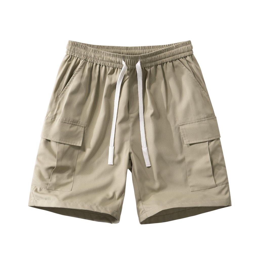 Men's Summer Cavalry Fabric Multi-Pocket Casual Shorts