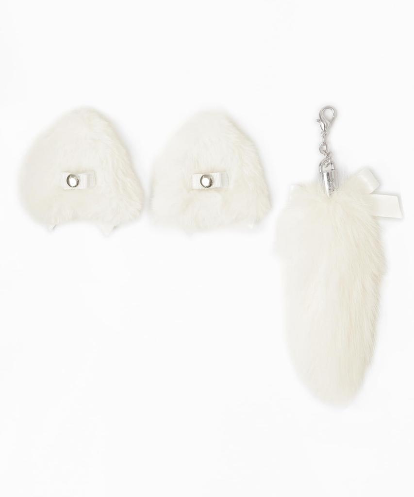 WEGO Cat Ear DIY Custom Favorite Cute Ita Cat Size Black Set, Decorations, Item, Bag, Gift, Women's, F,