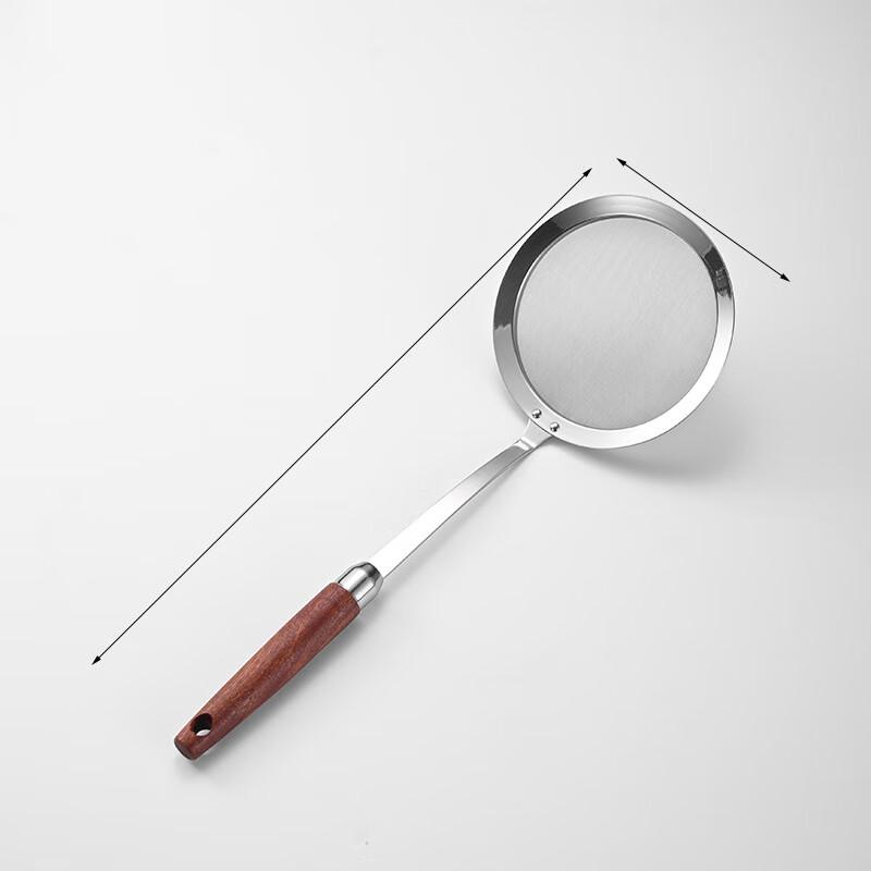 

FanShun Sapele Wood Handle 304 Stainless Steel Oil Skimmer