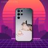 Cute S-Seal Seals Animal Phone Case For Samsung S10,S21,FE,S21 ,S26,S25,S24,S23,Ultra,S9,S22,Plus Black Shockproof Silicone Sof