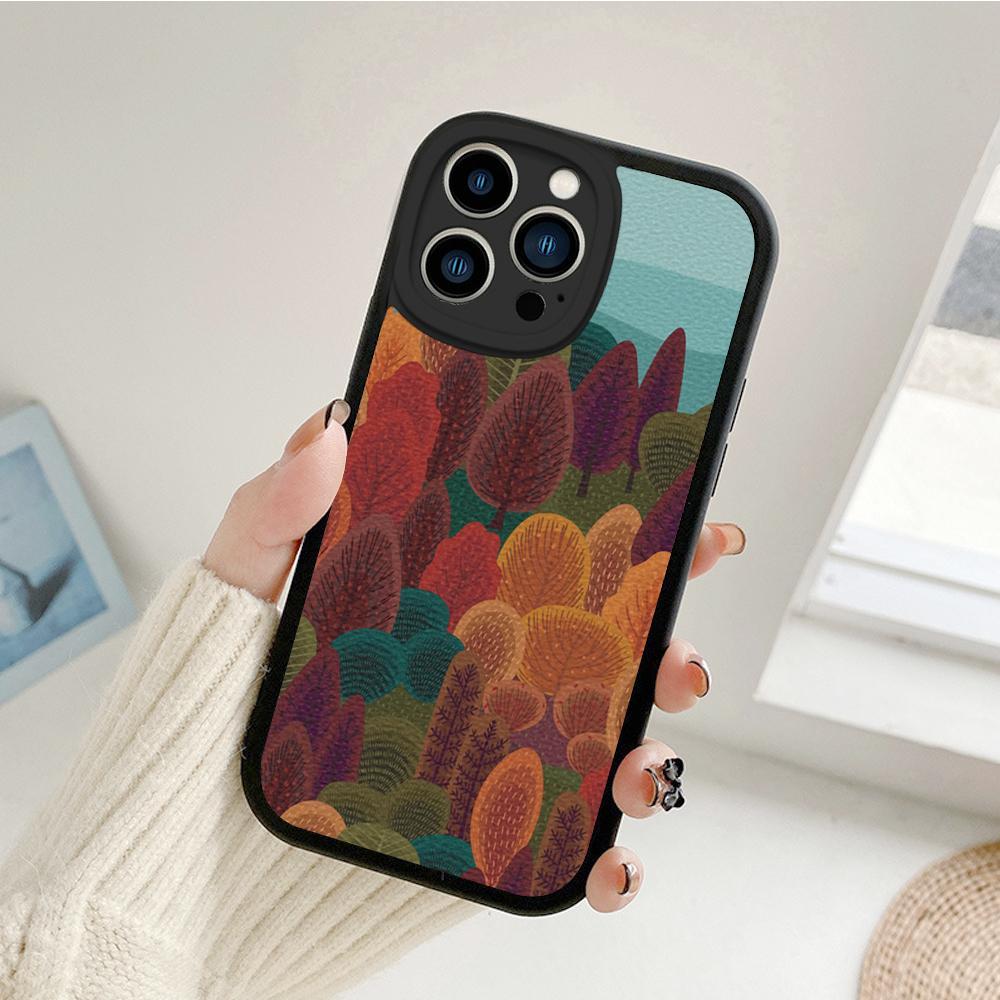 

Чехол для телефона с горным пейзажем и пейзажем для Iphone 14 13 11 12 Pro MAX 13 12 MiNi 7 8 plus iphone 14 13PRO XS XR, чехлы из овечьей кожи iphone 14 Promax