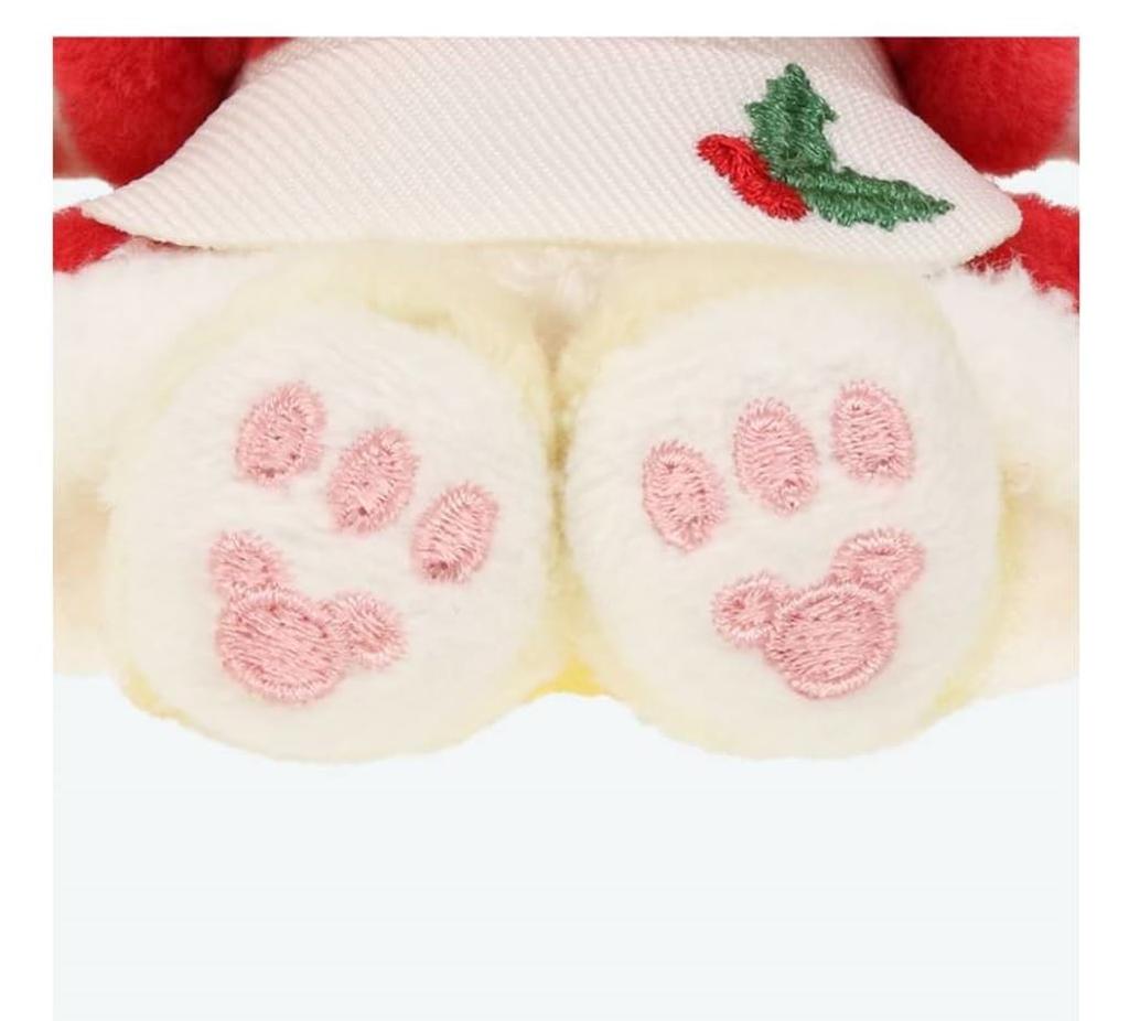 Cookie Ann Plush Badge DisneySea 2024 Christmas Duffy Friends Dancing Snowflakes Cookie Ann [Tokyo Exclusive] &