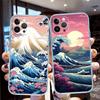 QT21 Great Wave Off Kanagawa New High-End Phone Case for Moto Edge 20 30 S30 40 50 Fusion Plus Pro Lite Neo Ultra G Stylus Play