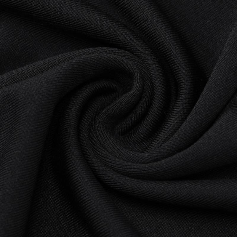 Elegant Slim Fit Long Sleeve Sexy Backless Dress Women Summer Slit Casual High Waist Black Long Dresses Women Fashion Stand Collar Party Dress 26443