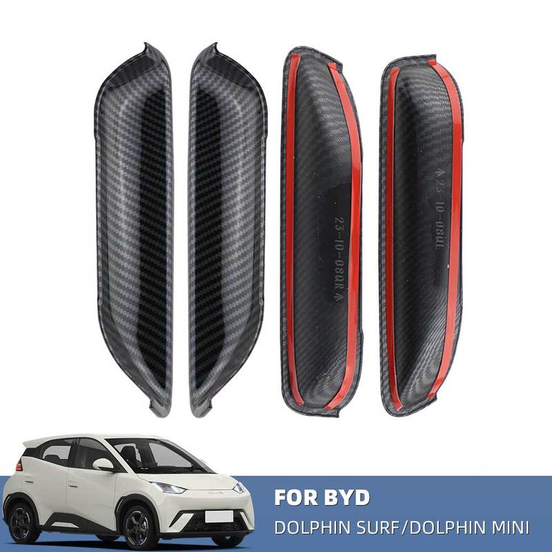 Car Exterior Door Handle Cup Cover Trim For BYD Dolphin Mini Seagull Dolphin Surf 2024 2025 LHD External Guard Add-ons