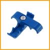 2 Conjuntos 8mm Separadores de Cabos de Vela de Ignição de Motor de Carro Organizador de Divisória Grampo Plástico Azul Peça de Reposição