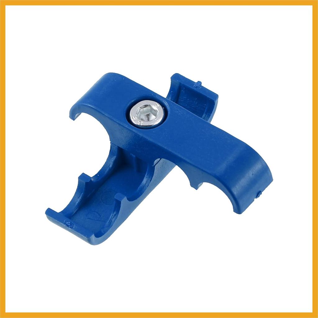 2 Conjuntos 8mm Separadores de Cabos de Vela de Ignição de Motor de Carro Organizador de Divisória Grampo Plástico Azul Peça de Reposição