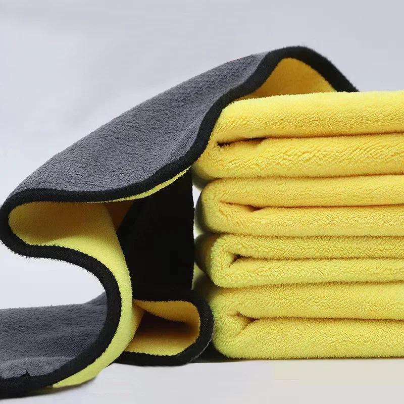 Mikrofiberhandduk Bil Mikrofiberduk Tvätthandduk Mikrofiberrengöringsduk Biltvätt Torkhandduk Autodetaljering