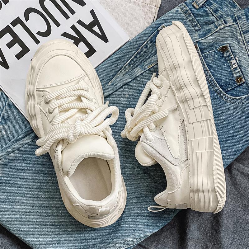 High Quality Hot Sale Men Casual Shoes Chunky Sneakers Anti-slip Skateboard Shoes Spring Autumn Platform Sneakers Designer Shoes