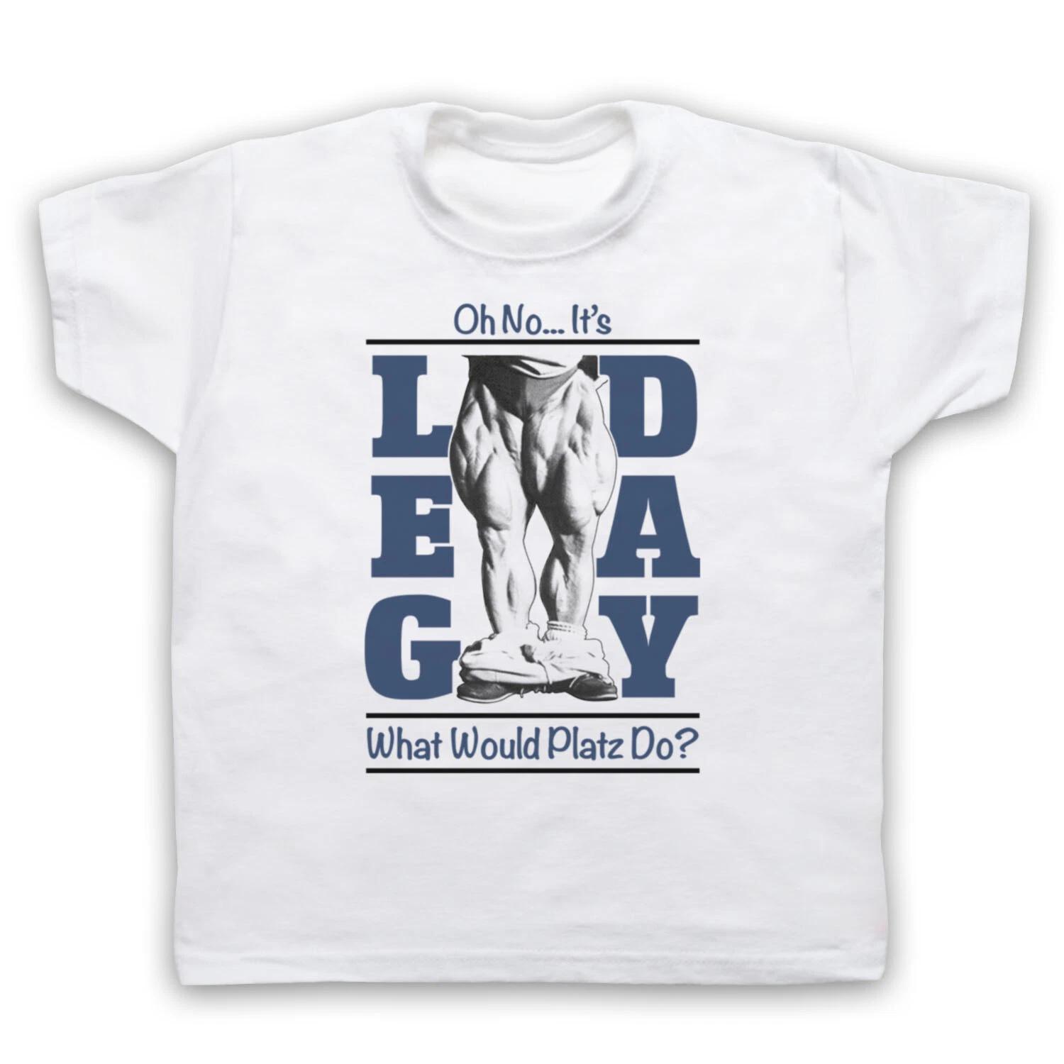 OH NO IT S LEG DAY BODYBUILDING UNOFFICIAL PLATZ TOM KIDS CHILDS T-shirt 160