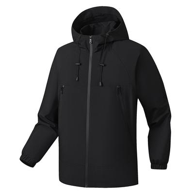 Autumn New Casual Windproof Hooded Jacket Men's Outdoor Jacket Jacket Men's Clothing