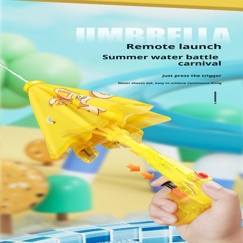 Child Friendly Umbrella Water Blaster Gun for Outdoor Fun at Beach or Yard
