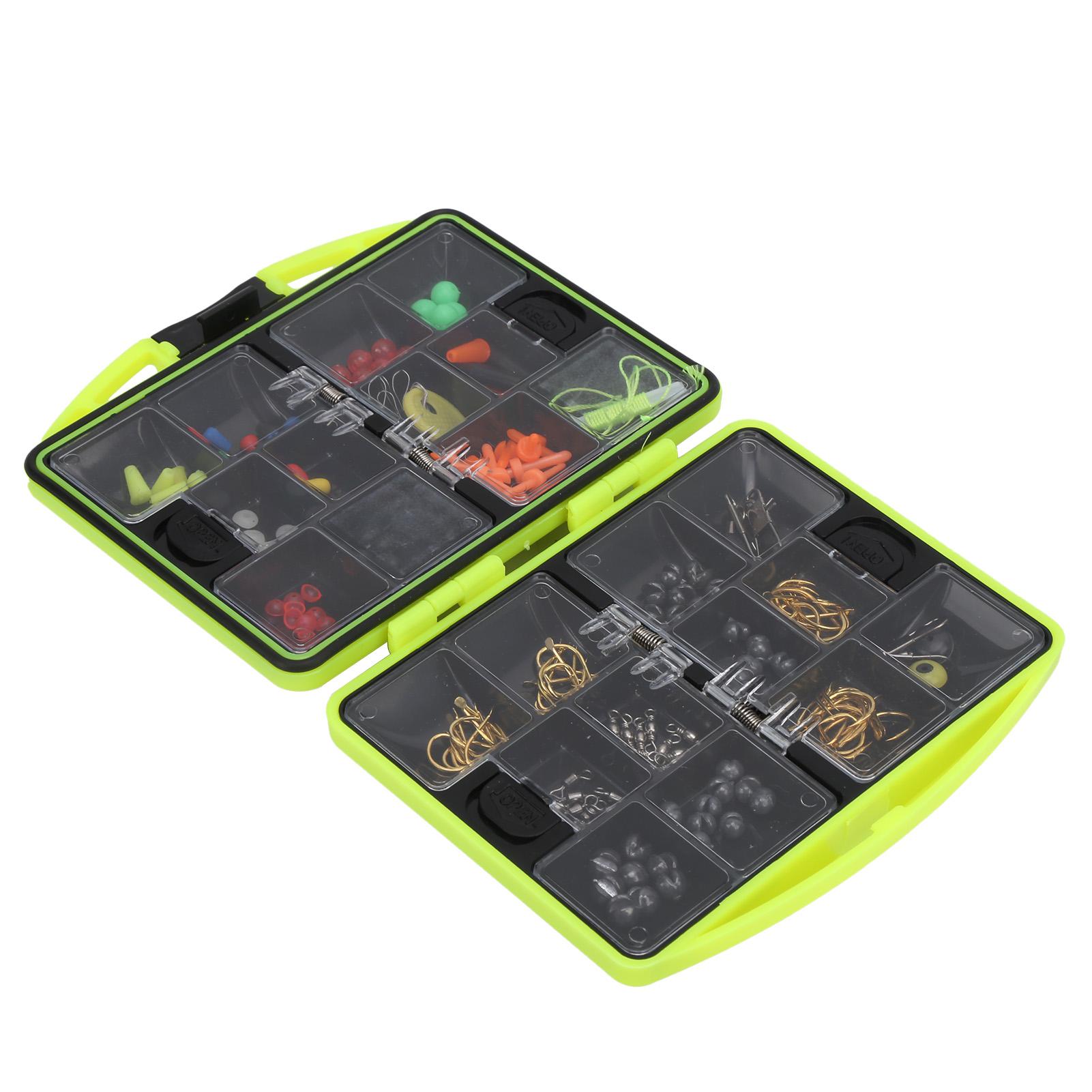182Pcs Carp Fishing Small Holster Fishing Gear Set Multi Functional Suit Fishing Accessory