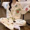 Women's Cute Cartoon Long-Sleeve Pajama Set