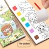 Kids Watercolor Art Sketching Book with Built in Paint and Art Brush For Childrens Beginner Artists Travel Drawing